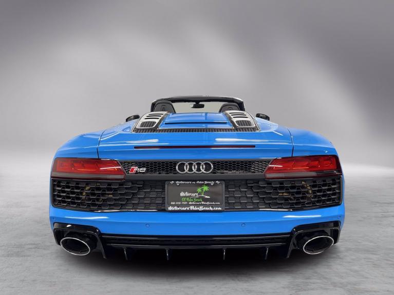 Used 2022 Audi R8 Spyder V10 performance for sale Sold at Motorcars of Palm Beach in Delray Beach FL 33445 4