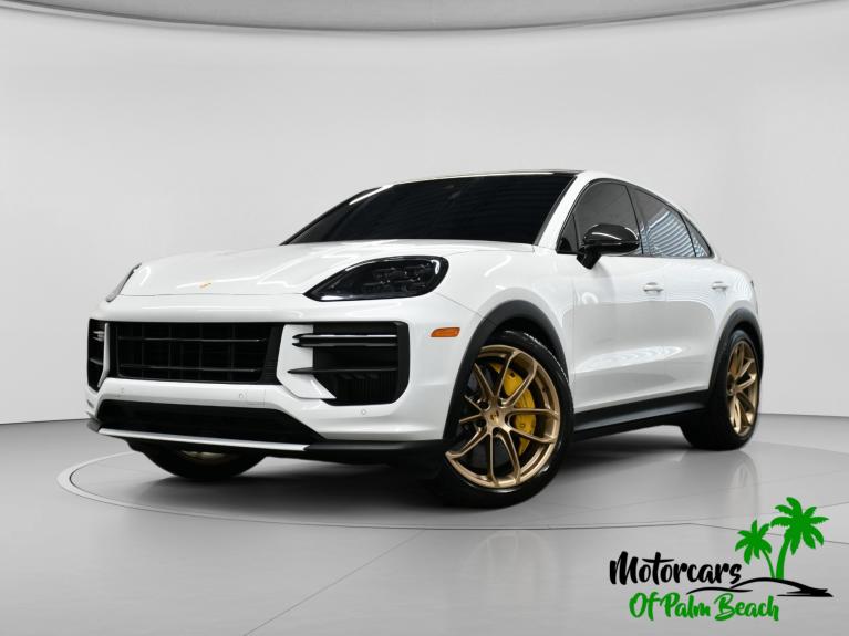 Used 2024 Porsche Cayenne Turbo GT Coupe AWD for sale $158,728 at Motorcars of Palm Beach in Delray Beach FL