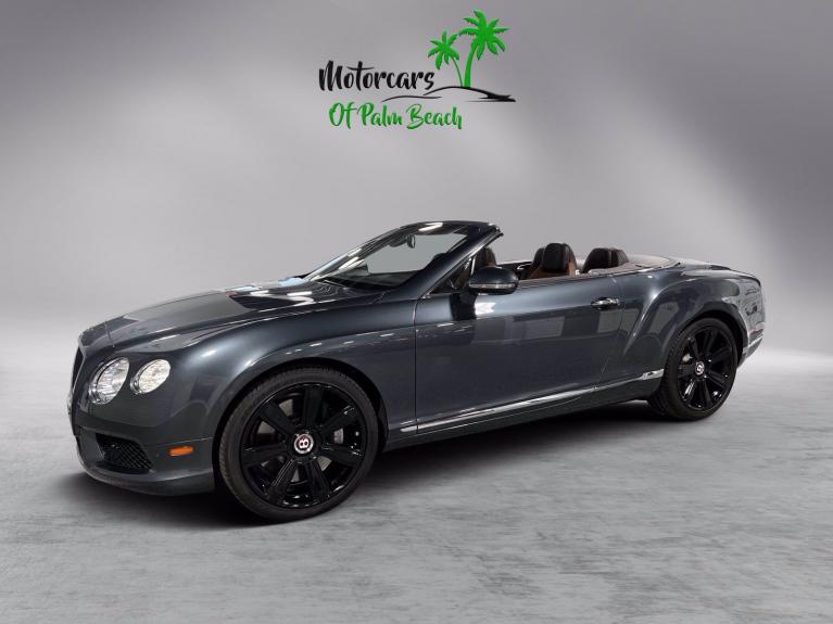 Used 2013 Bentley Continental GT V8 GT V8 Convertible for sale $112,059 at Motorcars of Palm Beach in Delray Beach FL